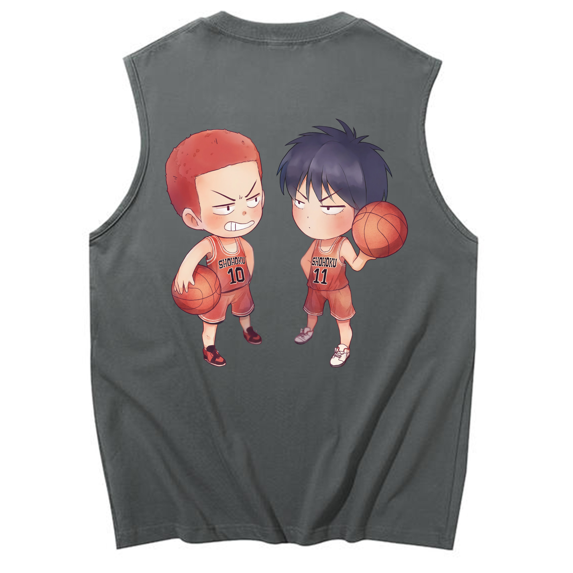 （画像用） SLAM DUNK／スラムダンク コットン100％タンクトップ（背面プリント）